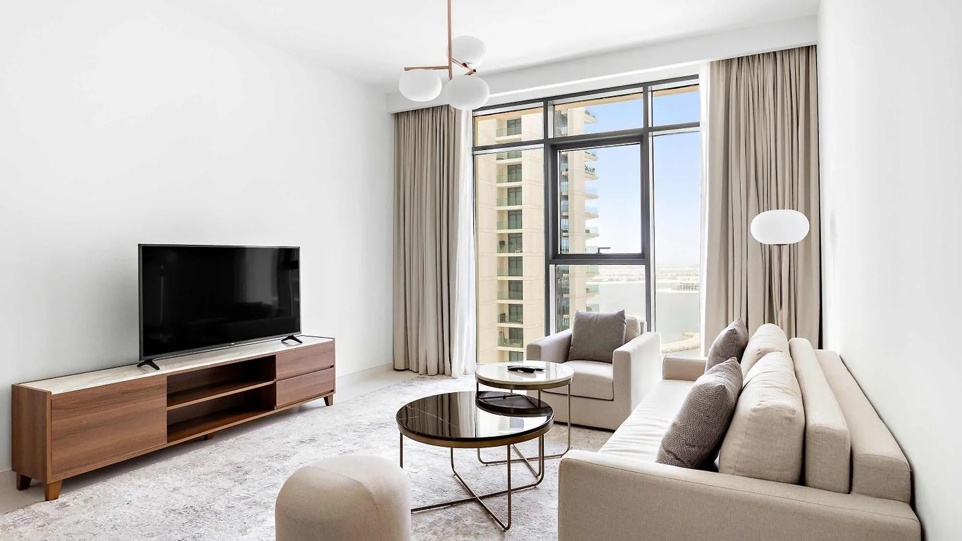 Daire Silkhaus Mid Floor Marina Vista With Private Beach Dubai Birleşik Arap Emirlikleri